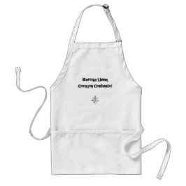 Avental Barriga Llena, Corazón Contento Apron