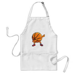 Avental Basquete de Dabbing Bola Engraçado Homens Mulheres