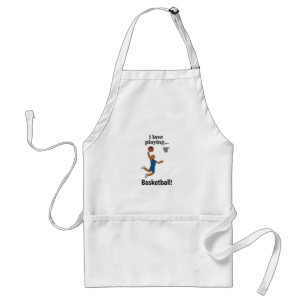 Avental Basquetebol Eu Amo Jogar Basquetebol