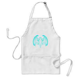 Avental Bat Cyan Inv The MUSEUM Zazzle Gifs