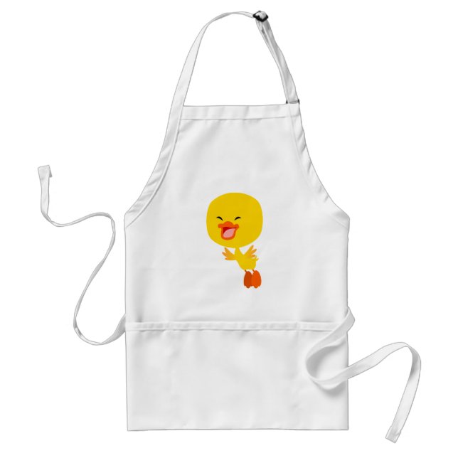 Avental Batida de Cartoon Voadora Bonita Apron (Frente)