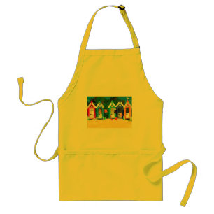 Avental 'Beach Huts' Apron