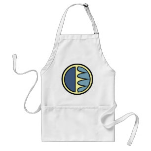 Avental Bear Art BB-Q Apron Native Willife Art Apron
