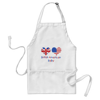 Avental Bebê americano britânico