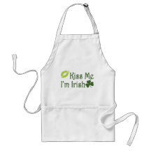 Beije-me Sou Irlandês Apron
