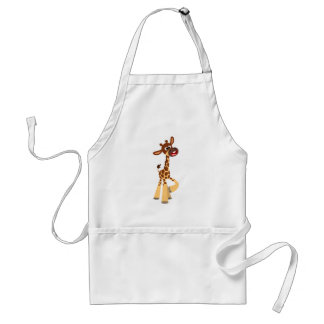Avental Bela Cartoon, Bebê Girafa Apron
