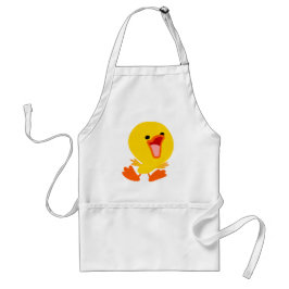 Avental Bela Cartoon Joyous Ducking Apron
