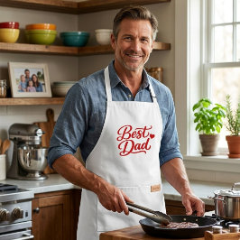 Avental Best Dad Ever Gift Tee