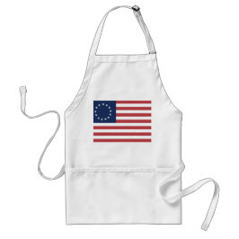 Avental Betsy Ross Flag Design Apron