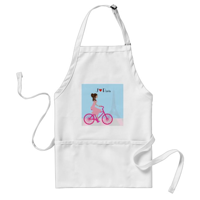 Avental Bicicleta em Paris Apron (Frente)