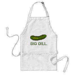 Avental Big Dill (Acordo) Gritante Kosher Pickle Foodie Ve