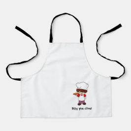 Avental Billy o Chef para Criança com Impressão Ma