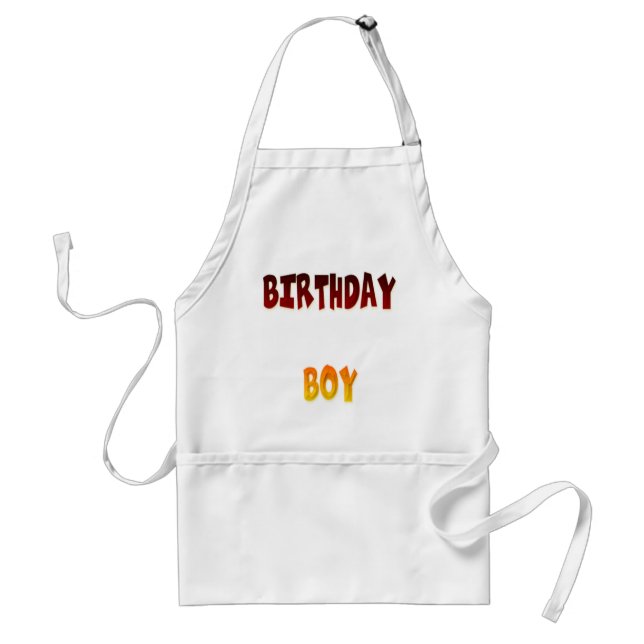 Avental Birthday Boy (Frente)