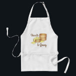 Avental Biscoitos e Comida de café da manhã sulista de sal<br><div class="desc">Design apresenta uma ilustração original de um prato clássico do café da manhã ao sul: biscoitos e molho de salsicha! Esta ilustração de biscoitos e moléculas de molho também está disponível em outros produtos. Não vê o que está procurando? Precisa de ajuda para a personalização? Entre em contato com Rebecca...</div>
