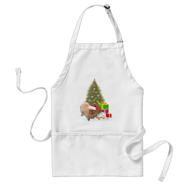 Avental Biscoitos para o Papai Noel (Frente)