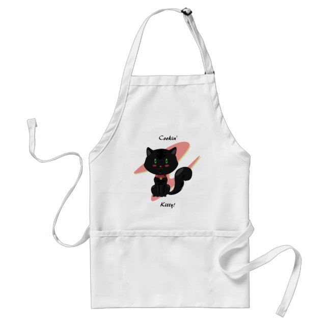 Avental Black Cat Apron (Frente)