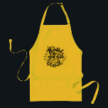 Avental Black Font Agradeço ao Adulto Bendito Apron<br><div class="desc">Black Font Agradável Adulto Apron.</div>