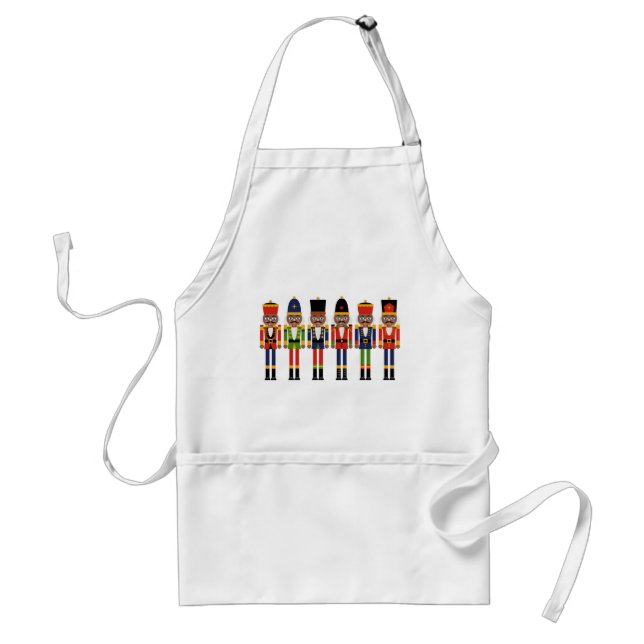 Avental Black Nutcracker Christmas Apron (Frente)