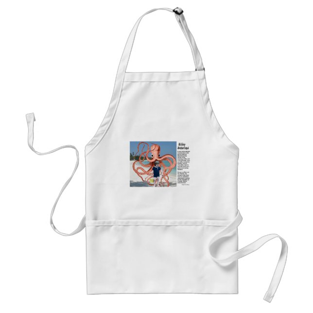 Avental Bobos: Octopus Standard Apron comedor de Homem (Frente)