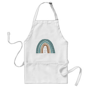 Avental Boho Rainbow Apron Kitchen Estilo