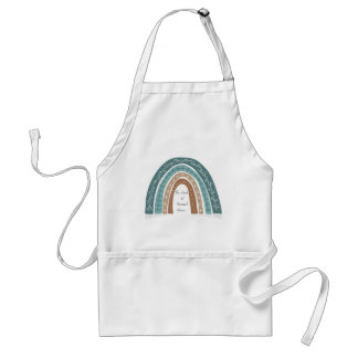 Avental Boho Rainbow Apron Kitchen Estilo