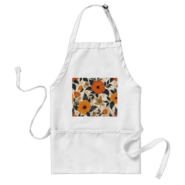 Avental Bold Floral Geometria Apron (Frente)