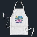 Avental Bolo bonito<br><div class="desc">Eu tenho OCD, desordem obsessiva do bolo. Um presente engraçado da padaria para o padeiro que você ama. Pastels bonito e um bolo delicioso!</div>