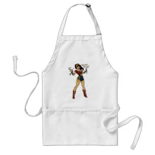 Avental Bomba da Mulher Maravilha