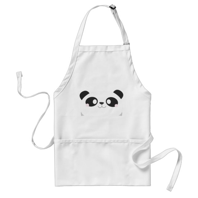 Avental bonito da panda (Frente)