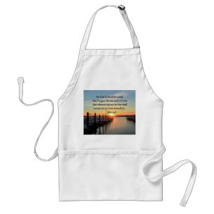 AVENTAL BONITO JOHN 3:16 SUNSET PHOTO DESIGN