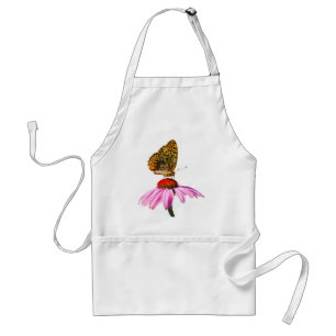 Avental Borboleta em Coneflower roxo