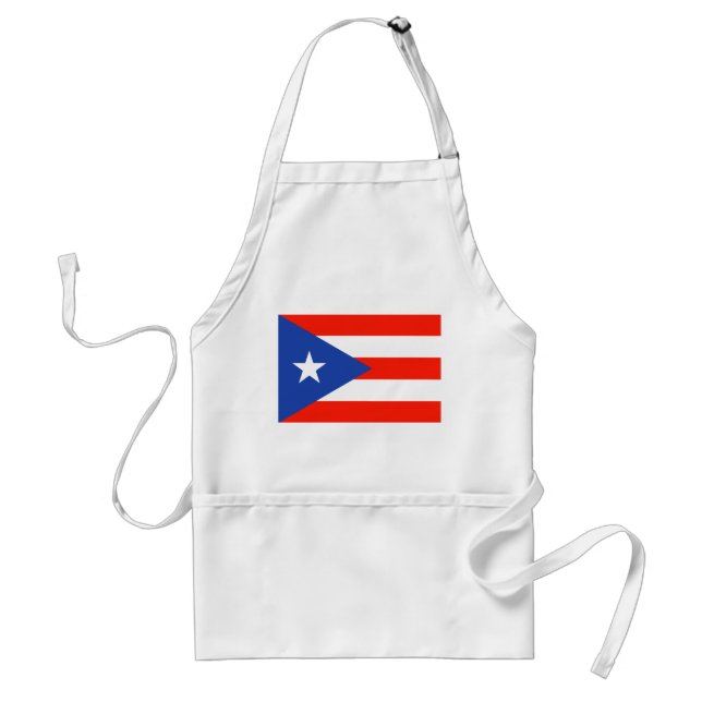 Avental Boricua Puerto Rican Flag Banderas 4Juan (Frente)