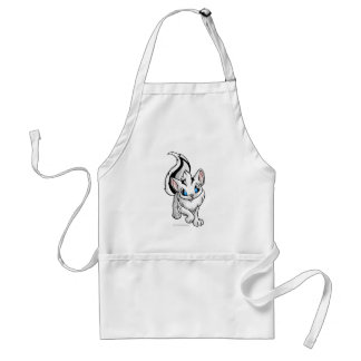 Avental Branco de Xweetok