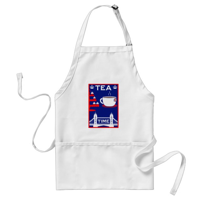 Avental British Tea Lovers (Frente)