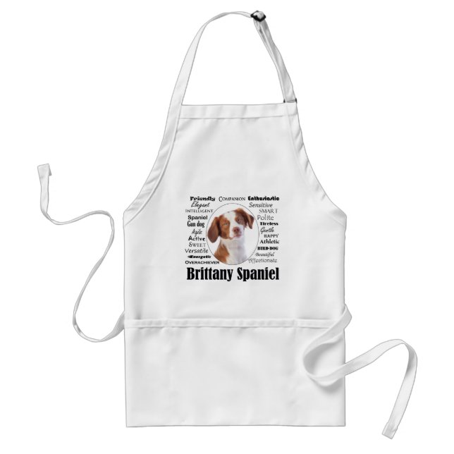 Avental Brittany Spaniel Traits (Frente)