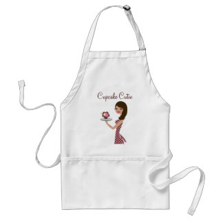 Avental Brunette de Cutie do cupcake 311-Candie