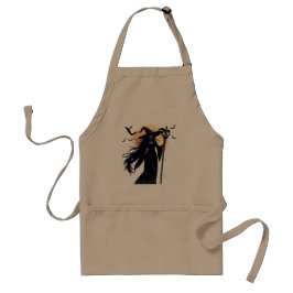 Avental Bruxa Mística em Lua Cheia