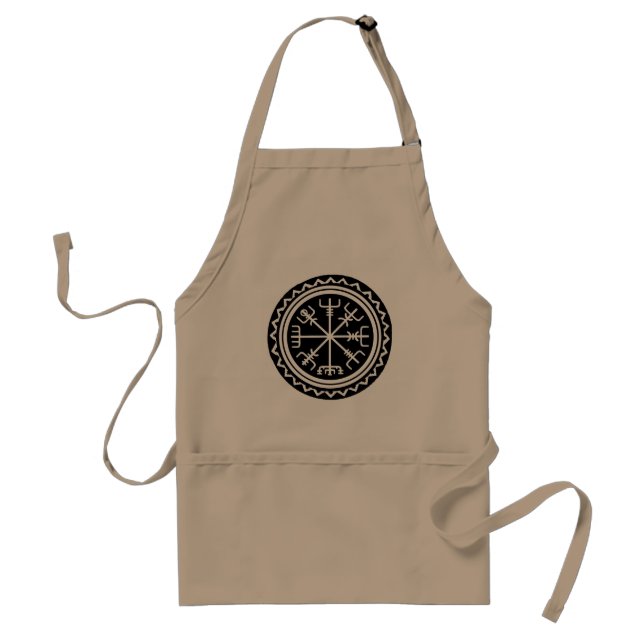 Avental Bússola Viking Vegvisir (Frente)