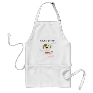 Avental Cachorro de Desenho Animado com Dito Divertido