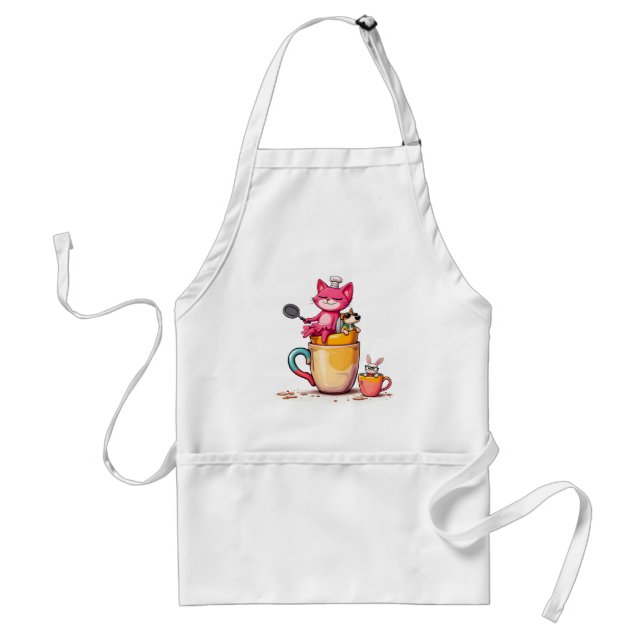 Avental Café Chef Quebra café Apron (Frente)