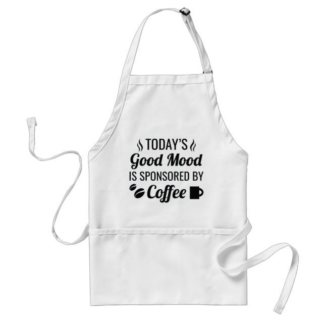 Avental Café de bom humor (Frente)