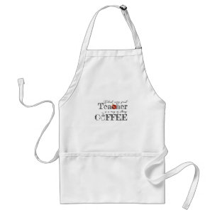 Avental Café do professor Apron