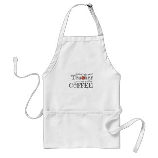 Avental Café do professor Apron