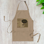 Avental Café House Menu Apron<br><div class="desc">Gastar tempo em uma cafeteria é bom se eles tiverem um bom café e cardápio. Este design é um lembrete disso,  pois é um cardápio de cafeteria. Este design de cardápio de café parece excelente neste avental. Perfeito para si mesmo ou como presente</div>