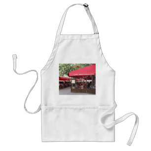 Avental Cafe Montparnasse Paris, Fotografia Viagem Apron