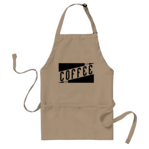 Avental café retro