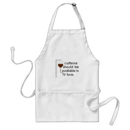 Avental cafeína na IV, humor de enfermeiro