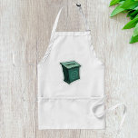 Avental Caixa de Votação Verde<br><div class="desc">Uma design simples mas eficaz de uma caixa de votação verde. A caixa em si está em uma bela forma de verde e tem o símbolo at na frente. Fale e vote. Este design é perfeito para você em uma variedade de produtos Zazzle ou comprar-os como um presente para alguém....</div>