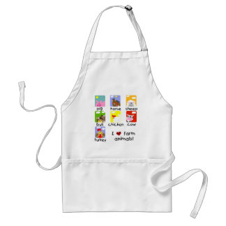 Avental Camiseta e presentes dos animais de fazenda