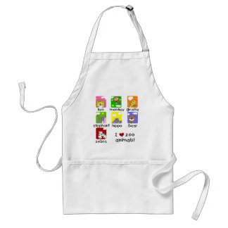 Avental Camiseta e presentes dos animais do jardim